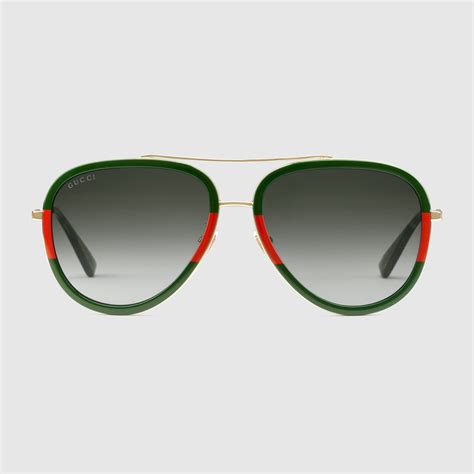 lunettes soleil gucci aviator|Gucci lunettes de vue.